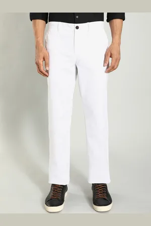 Indian Terrain Men Mid-Rise Regular Fit Chinos Trousers