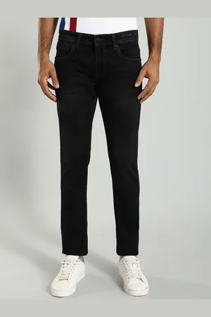 Indian Terrain Men Kruger Skinny Fit Clean Look Crinkle Stretchable Jeans