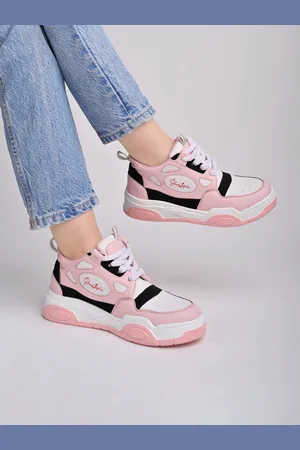 Shoetopia Girls Printed Sneakers