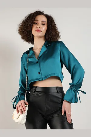 Campus Spread Collar Long Sleeves Casual Shirt