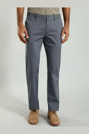 Indian Terrain Men Kansas Mid-Rise Chinos Trouser