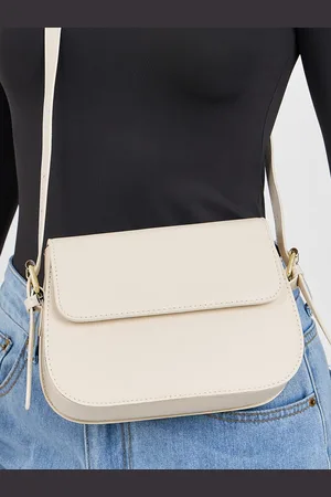 Styli Women Curve Edge Shoulder Bag