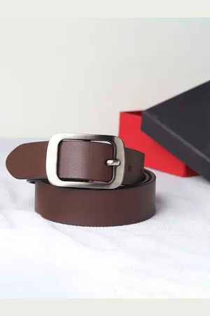 Mast & Harbour Men Leather Solid Belt