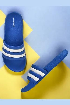 IMPAKTO Women Striped Sliders
