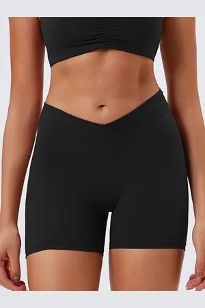 LULU & SKY Women Slim Fit High-Rise Sports Shorts