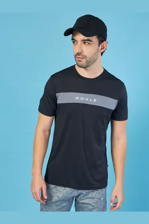 TECHNOSPORT Men Colorblock Techno Cool Plus Slim Fit Sports T-shirt