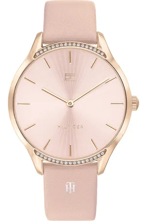 Tommy Hilfiger Women Pink Analogue Leather Watch TH1782215