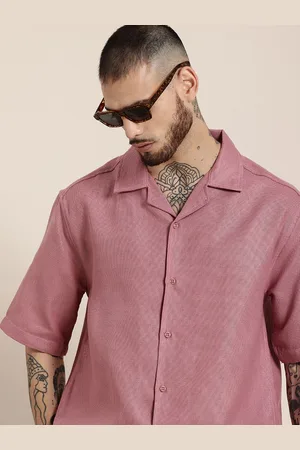 HERE&NOW Relaxed Fit Knitted Casual Shirt