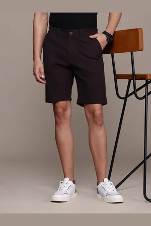Nautica Men Self Design Slim Fit Chino Shorts