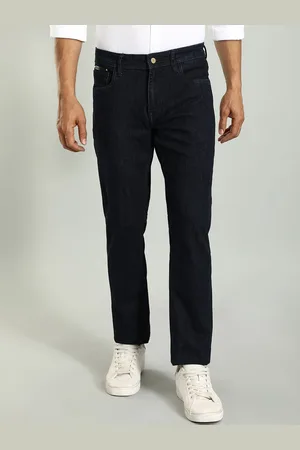 Indian Terrain Men Brooklyn Tapered Fit Mid-Rise Clean Look Stretchable Jeans