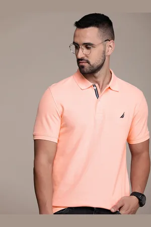 Nautica Men Polo Collar Pure Cotton T-shirt