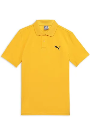 PUMA Ess+ Polo Boys Classic Youth Polo Cotton T-shirt
