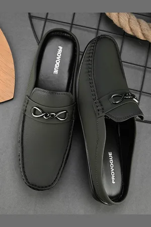 Provogue Men Round Toe Comfort Open Loafers