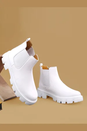 BXXY Men Suede Chelsea Ankle Boots