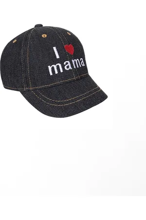 Zacharias Kids Embroidered Cotton Denim Baseball Cap
