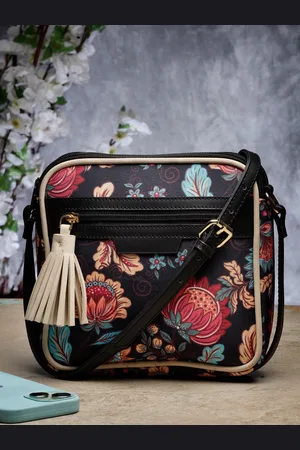Sangria Floral Printed Sling Bag