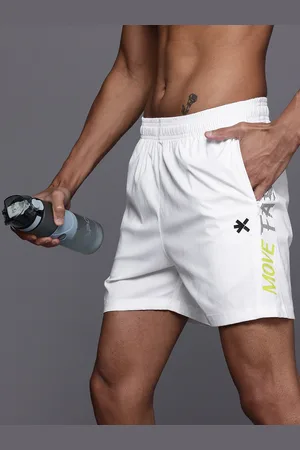 HRX Men Printed Running Shorts