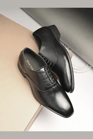 Invictus Men Round Toe Lace Up Derbys