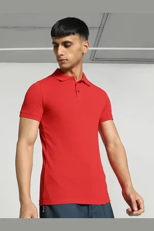 PUMA Archive Polo Collar Slim Fit Cotton T-shirt