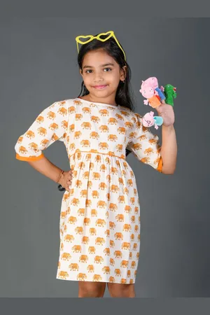 Kids On Board White Dress