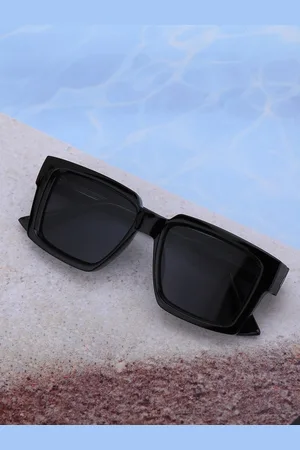 Carlton London Men Rectangle Sunglasses with UV Protected Lens