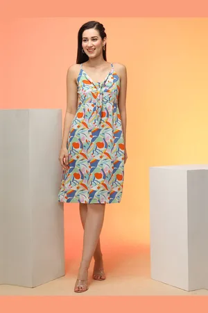 Globus Women Abstract Print A-Line Dress