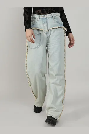 Campus Women Comfort Low Distress Heavy Fade Stretchable Jeans