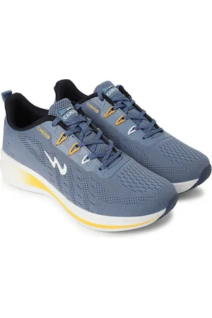 Campus Men Textured Lace-Up Running Shoes