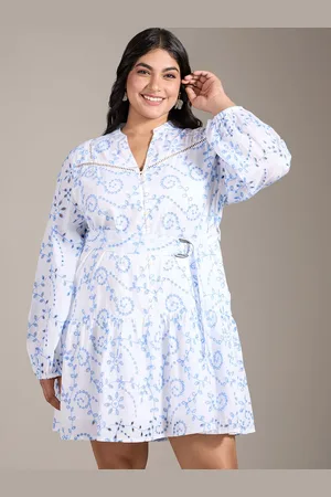 20Dresses Floral Print Drop-Waist Dress