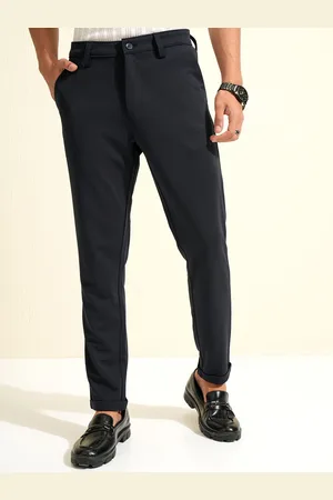 Highlander Men Knitted Slim Comfort Fit Chinos Trouser