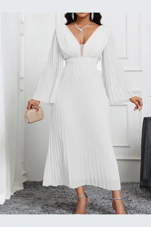 Bebe Women Maxi Fit and Flare Dress