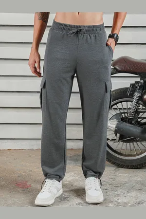 High Star Men Relaxed Straight Leg Mid-Rise Straight Fit Jogger