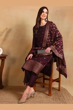 Ahika Women Regular Kurta with Trousers & With Dupatta