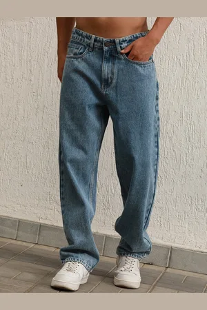 Hubberholme Men Cotton Relaxed straight Fit Jeans