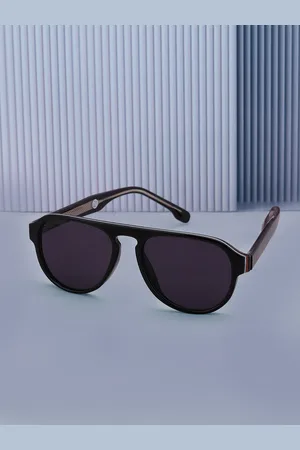 Carlton London Men Oval Sunglasses with UV Protected Lens