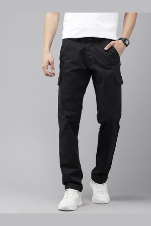 SPYKAR Men Loose Fit Cargos Trousers