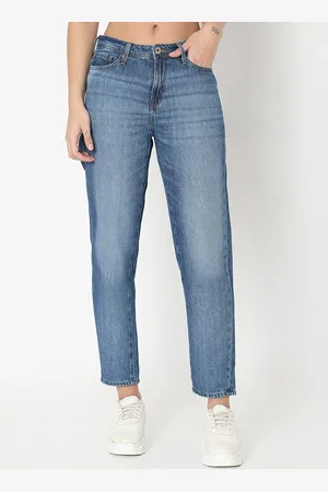 SPYKAR Women Loose Light Fade Clean Look Jeans