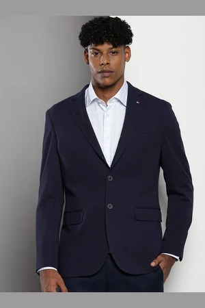 Tommy Hilfiger Notched Lapel Collar Single Breasted Blazer