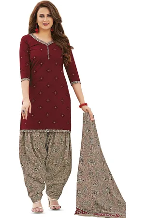 Miraan Printed Pure Cotton Unstitched Dress Material