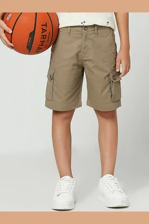Nautica Boys Slim Fit Pure Cotton Cargo Shorts