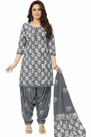 Miraan Printed Pure Cotton Unstitched Dress Material