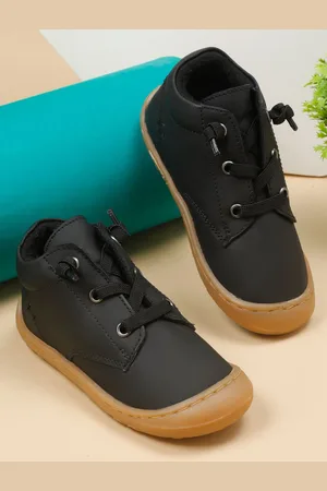 Teakwood Leathers Solid Unisex Kids Leather Sneakers