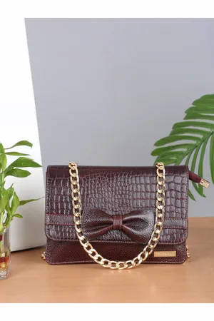 Teakwood Leathers Structured Sling Bag