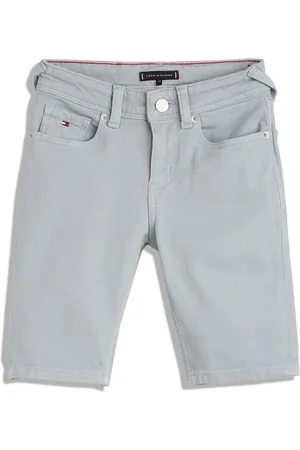 Tommy Hilfiger Boys Slim Fit Mid Rise Denim Shorts