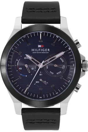 Tommy Hilfiger Men Lance Leather Straps Chronograph Watch TH1710523