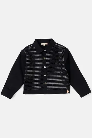 Angel & Rocket Geometric Print Cotton Shirt Style Top