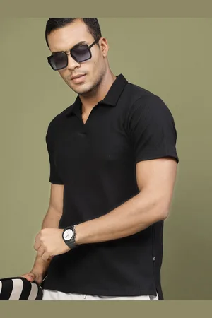 Rigo Polo Collar Pure Cotton Slim Fit T-shirt