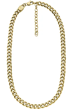 Fossil Stainless Steel Minimal Necklace