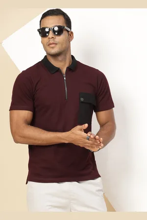 Rigo Polo Collar Pure Cotton Slim Fit T-shirt