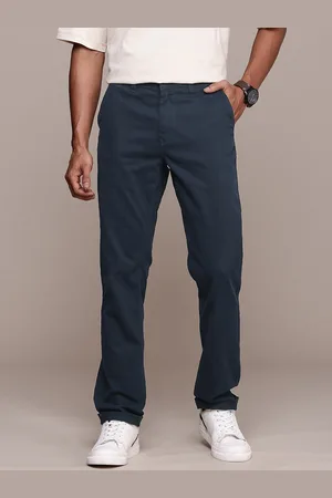 WROGN Men Slim Fit Chinos Trousers
